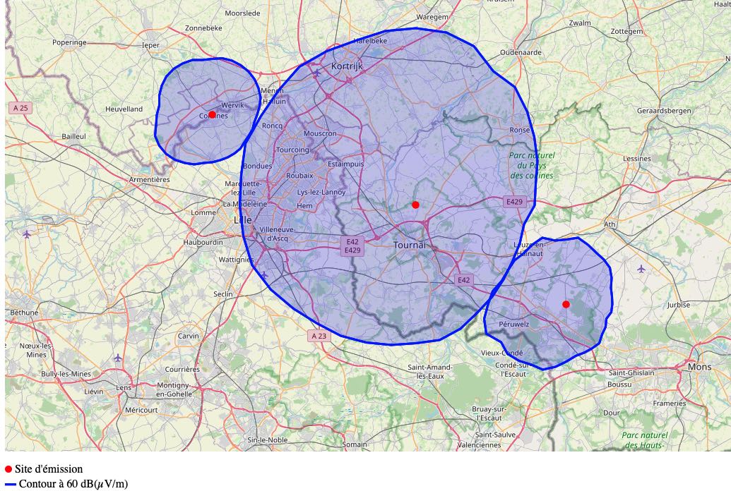 Cinq radios locales arrivent en DAB+ dans le Hainaut en Belgique, réception possible dans le Nord de la France