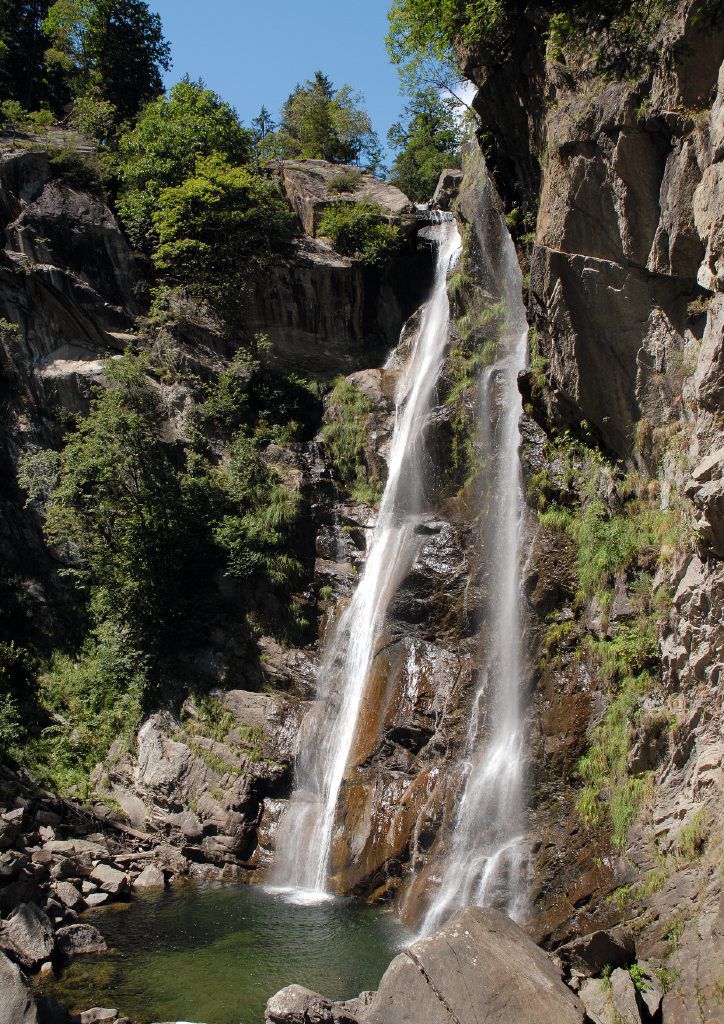 Kalmtal Wasserfall/Copyright Tourismusverein Passeiertal