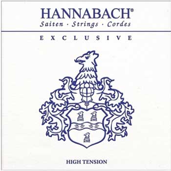 high tension Hannabach Exclusive bis zu 3x längere Haltbarkeit 