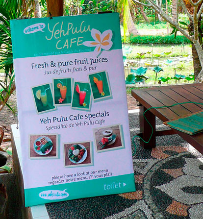 Yeh Pulu Cafe Bedulu Gianyar Bali