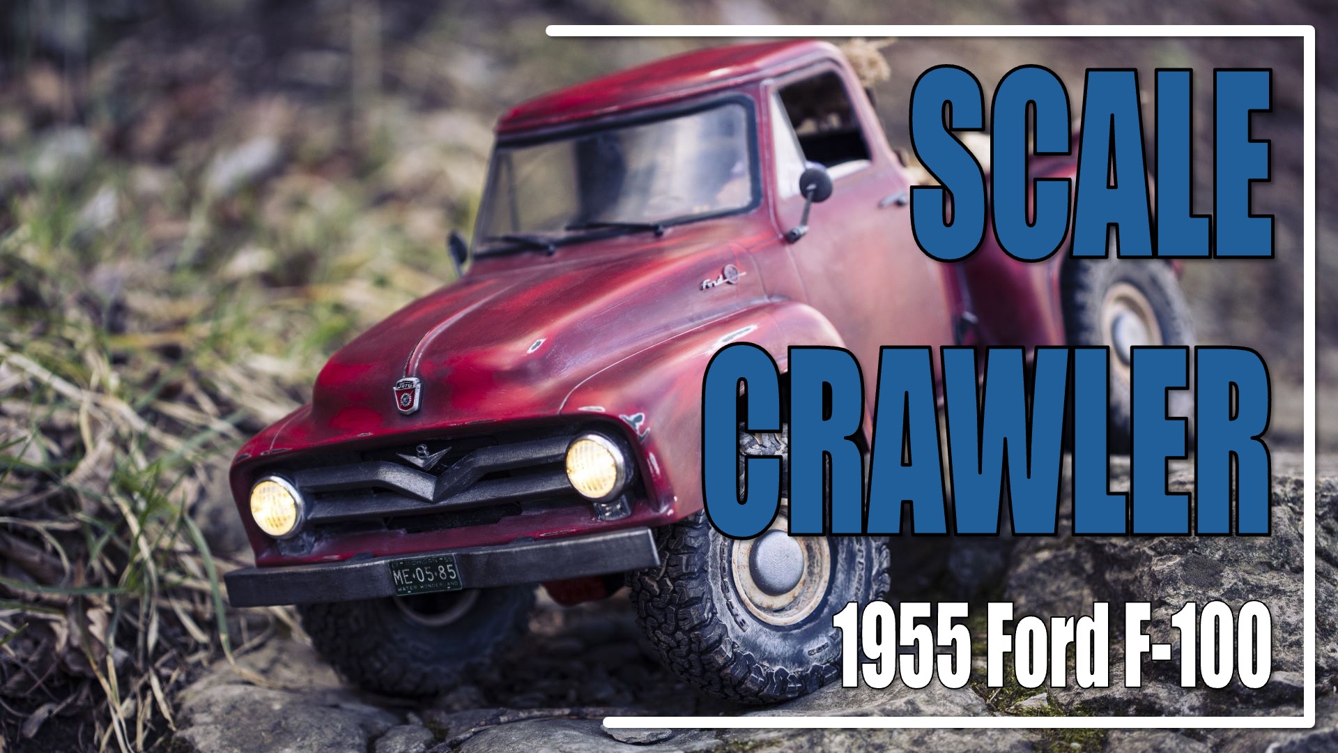 1955 Ford F-100 Farmer Truck - AXIAL SCX10 II