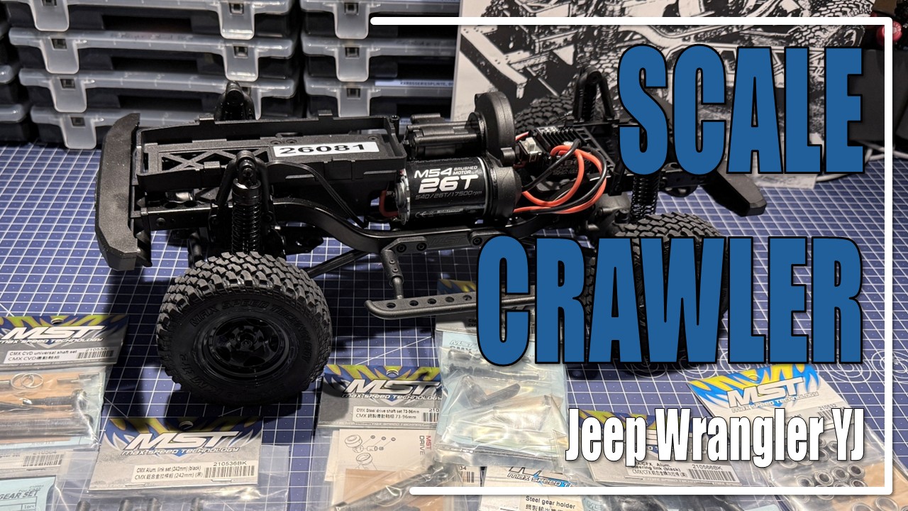 Jeep Wrangler YJ - MST CMX - Chassis & Elektronik