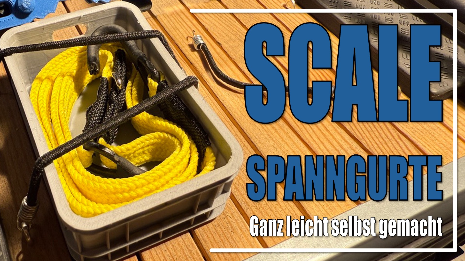 Scale Spanngurte einfach selbst gemacht – So geht’s!