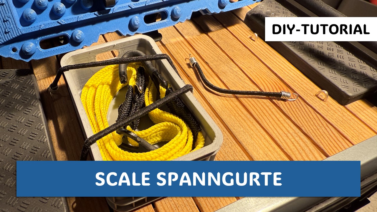 Scale Spanngurte einfach selbst gemacht – So geht’s!