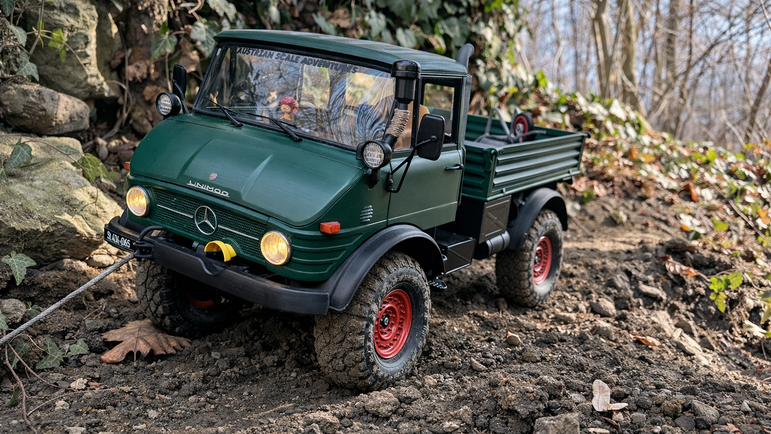 Unimog 416, Traxxas TRX4, JesseCAD