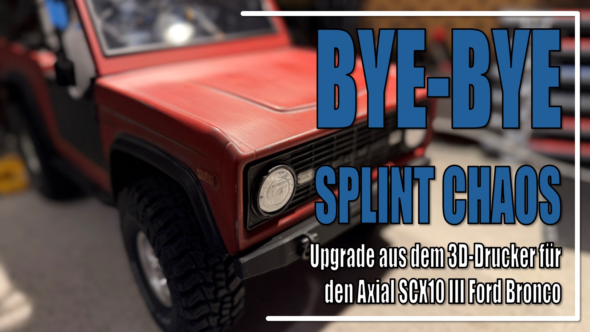 Bye-bye Splint-Chaos! Wollt ihr sehen, wie?