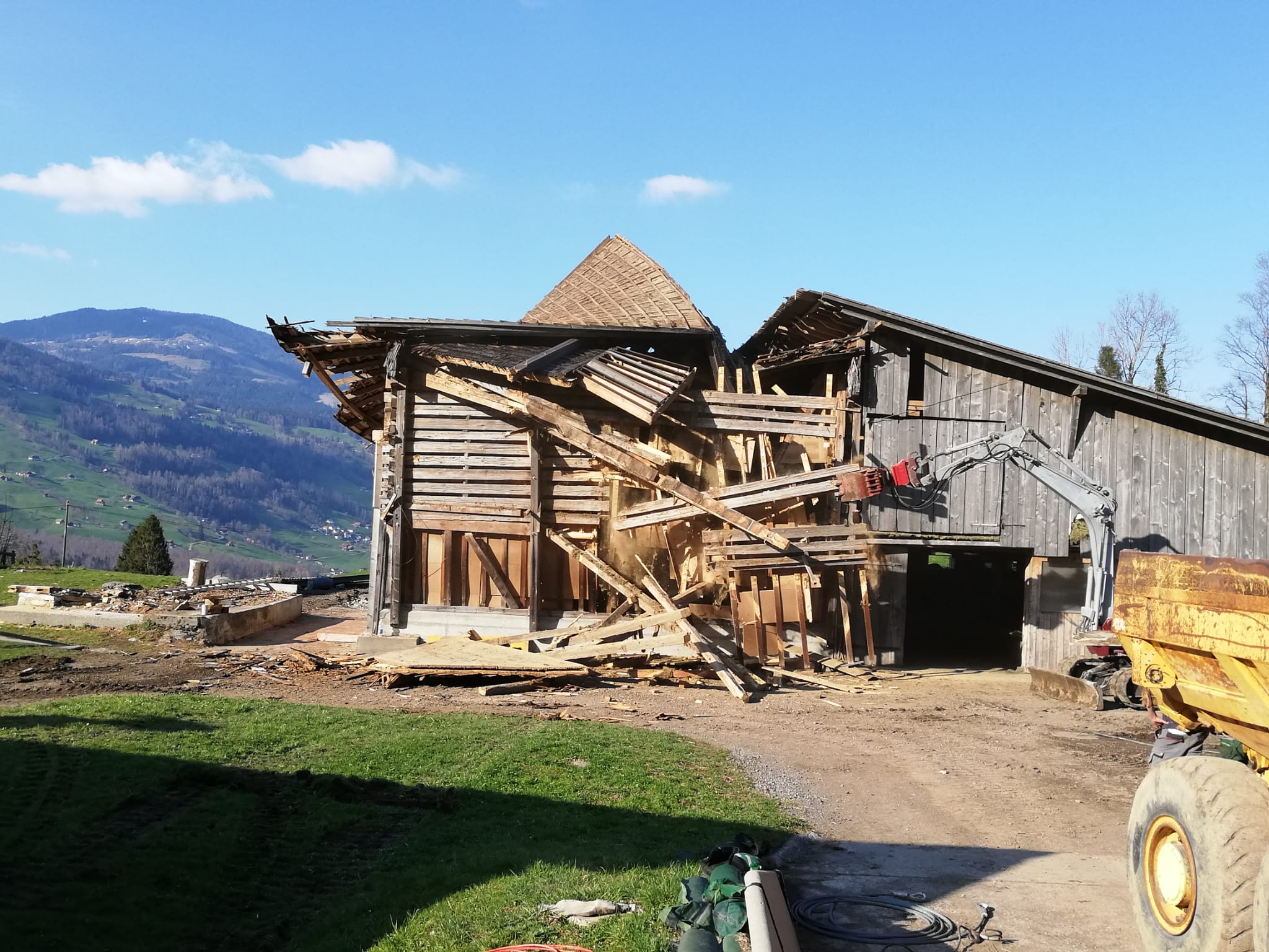 Reste des Stalls - Sommer 2020