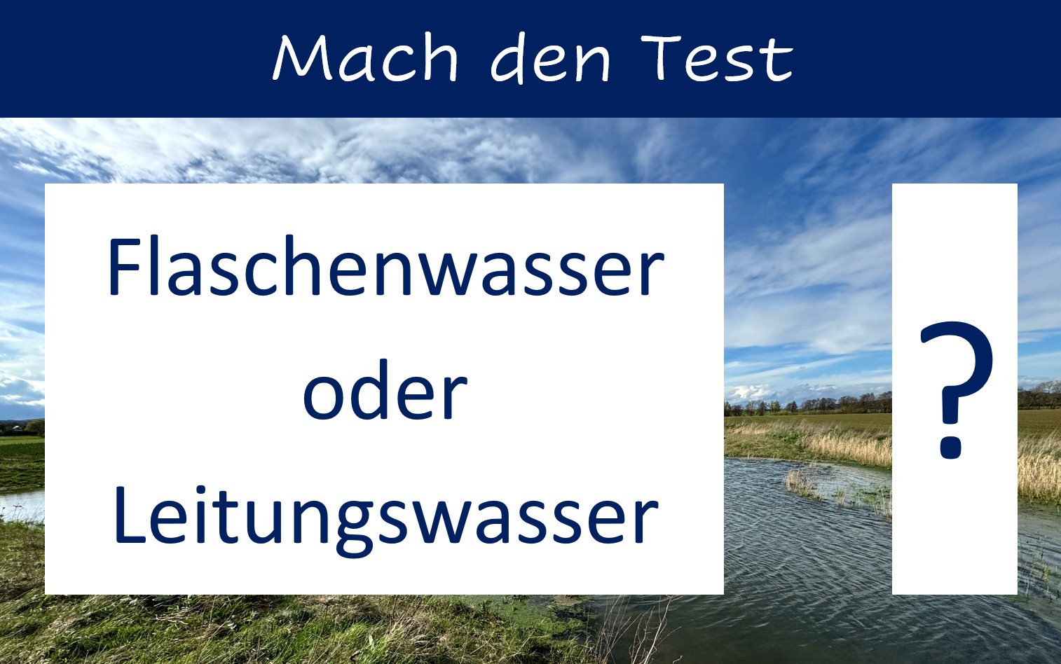 Wassertests