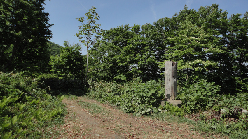 「大和山神域」の木碑や侵入禁止標識多くなる