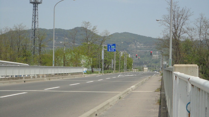 「宮田橋」からは「みちのく道」へ続く、県道123号へ移動が安心