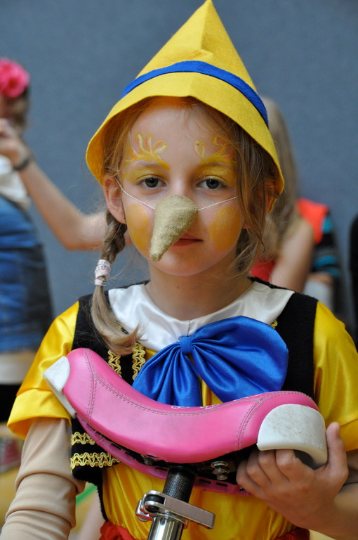 Tamia als Pinocchio