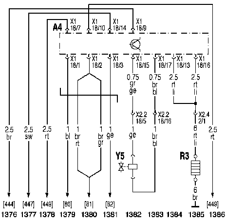 AXOR Wiring diagram of FU Electric Torch Air Heater