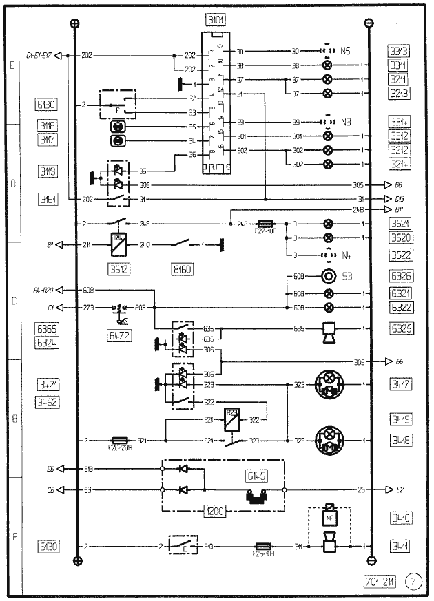 MIDLUM Truck Turn Lights Schematic