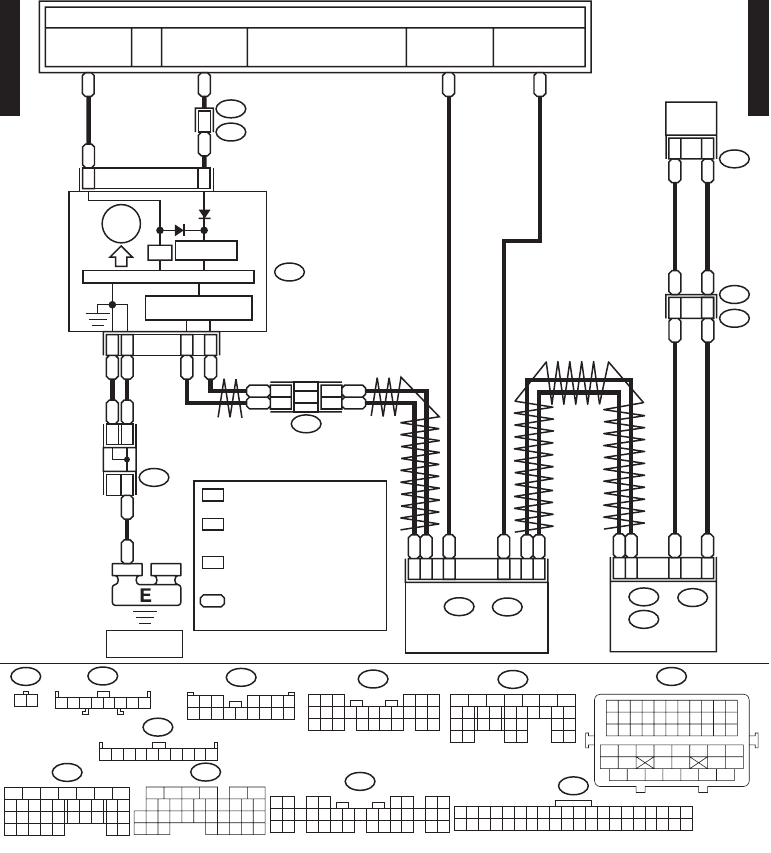 IMPREZA Coolant Temperature System Wiring Diagram