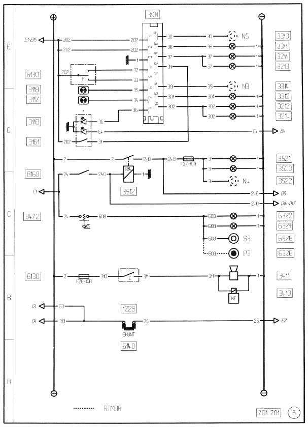 MAGNUM Turn Lights Circuit Diagram