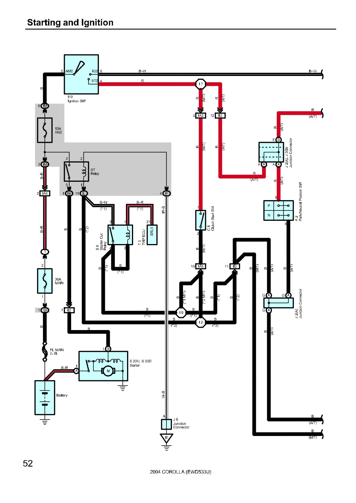 TOYOTA COROLLA Wiring Diagrams - Car Electrical Wiring Diagram