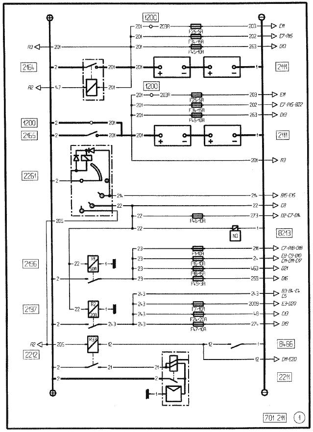 MIDLUM Truck Power, Start Wiring Diagram