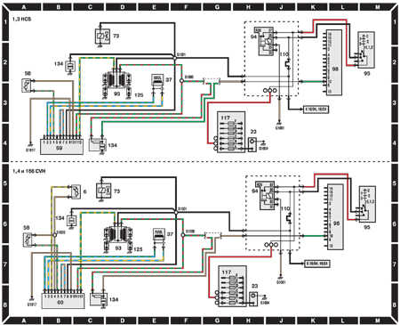 FORD Escort Wiring Diagrams - Car Electrical Wiring Diagram