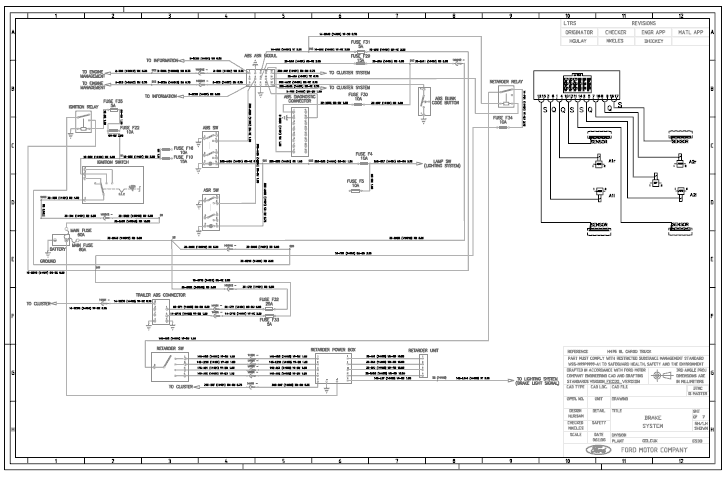 Ford Cargo Truck Wiring Diagrams