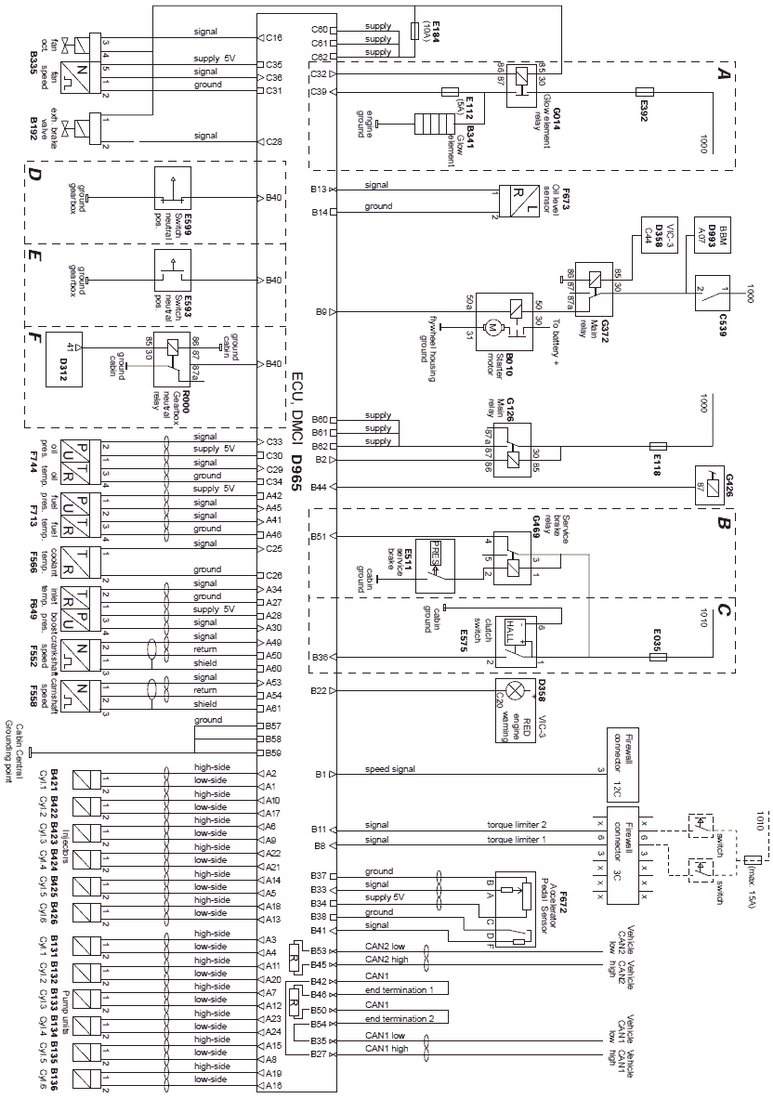 ﻿CF75 DMCI Motor Control Circuit Diagram
