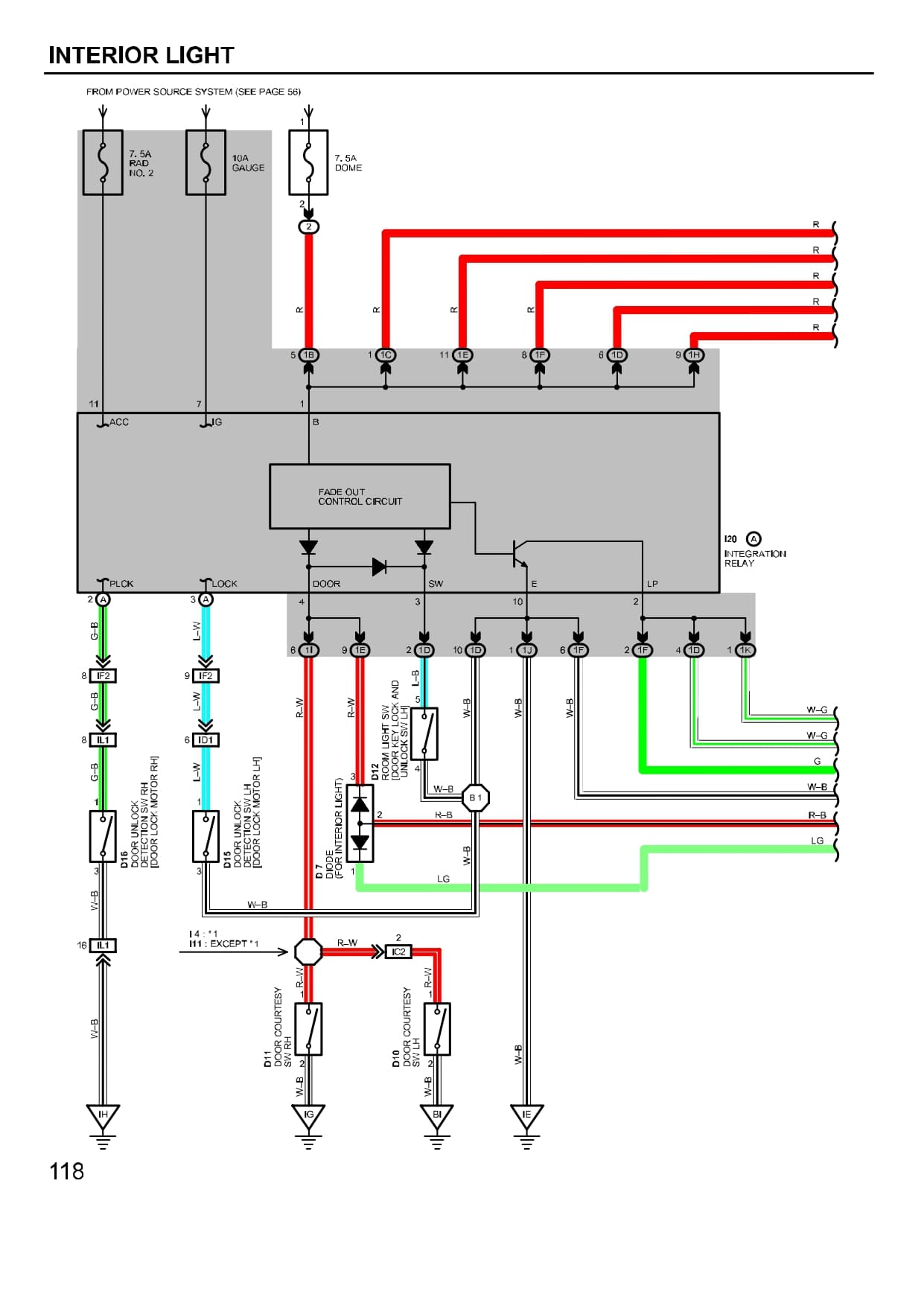 TOYOTA SUPRA Wiring Diagrams Car Electrical Wiring Diagram