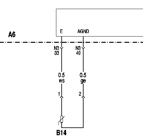 ZETROS Oil Level Sensor Circuit Diagram