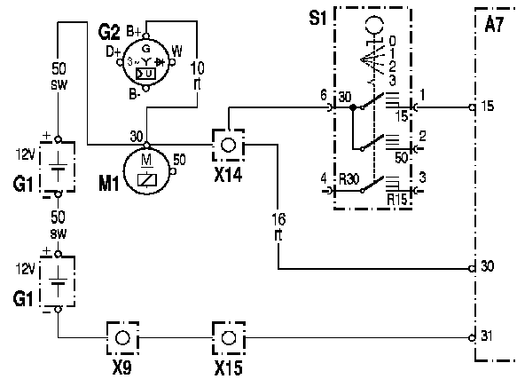 ZETROS Power Supply of the Base Module Schematics