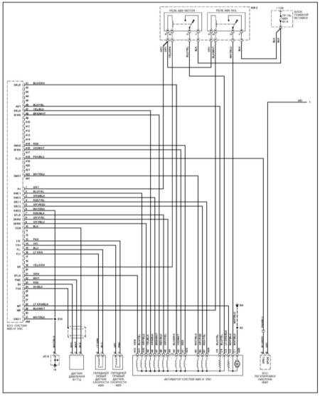 LEXUS RX300 ABS System Diagram