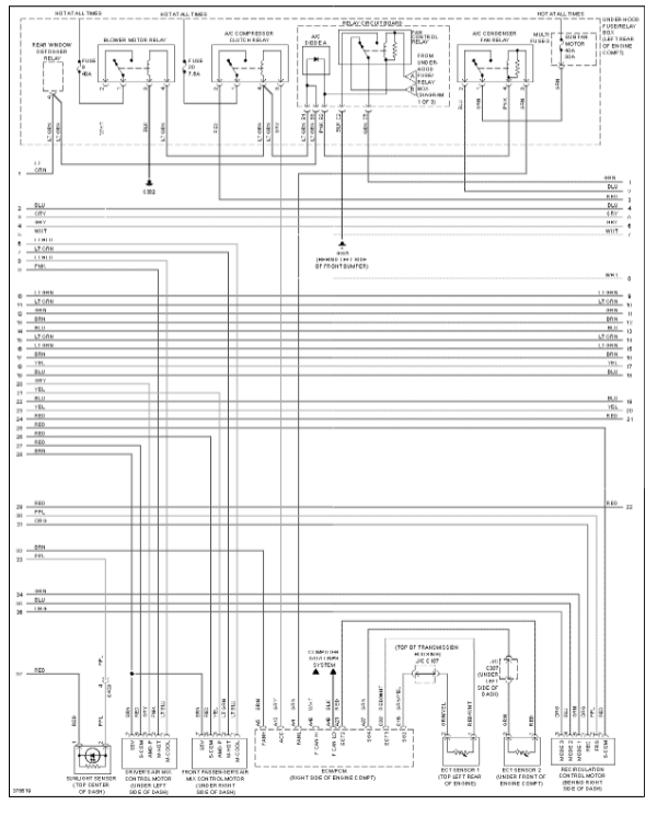 ACURA TL Wiring Diagrams Car Electrical Wiring Diagram
