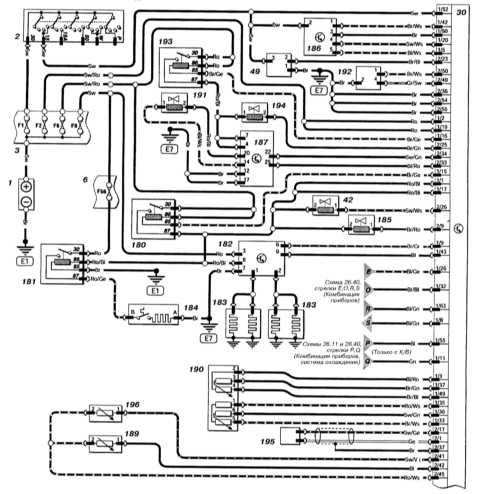 ASTRA Engine Control System Y17DT Wiring Diagram