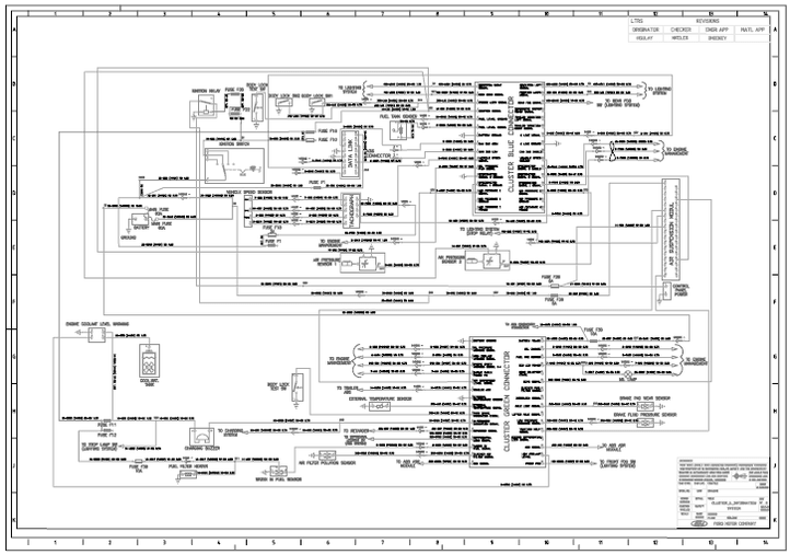 CARGO Power Mirror Wiring Diagram