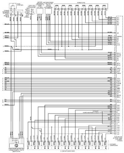 W220 Engine Management System M112 Circuit Diagram 3