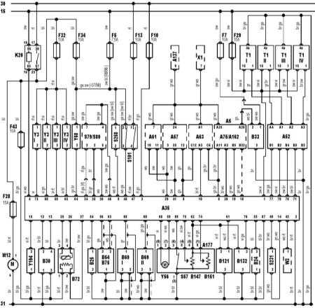 A3 Engine Management System 1.8 L with Turbocharger Scheme