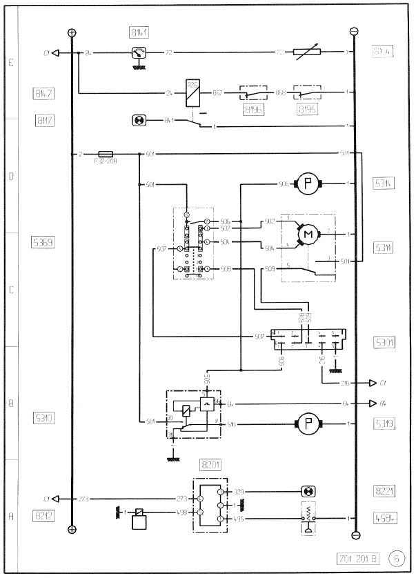 MAGNUM Wipers and Headlights, Centralized Lubricant System Schematic