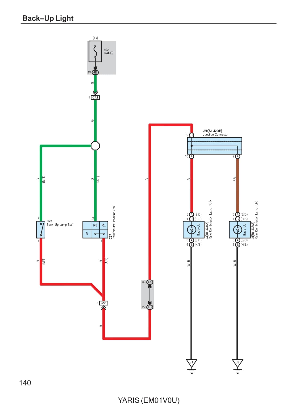 Toyota Yaris 2000 Wiring Diagram - Wiring Diagram