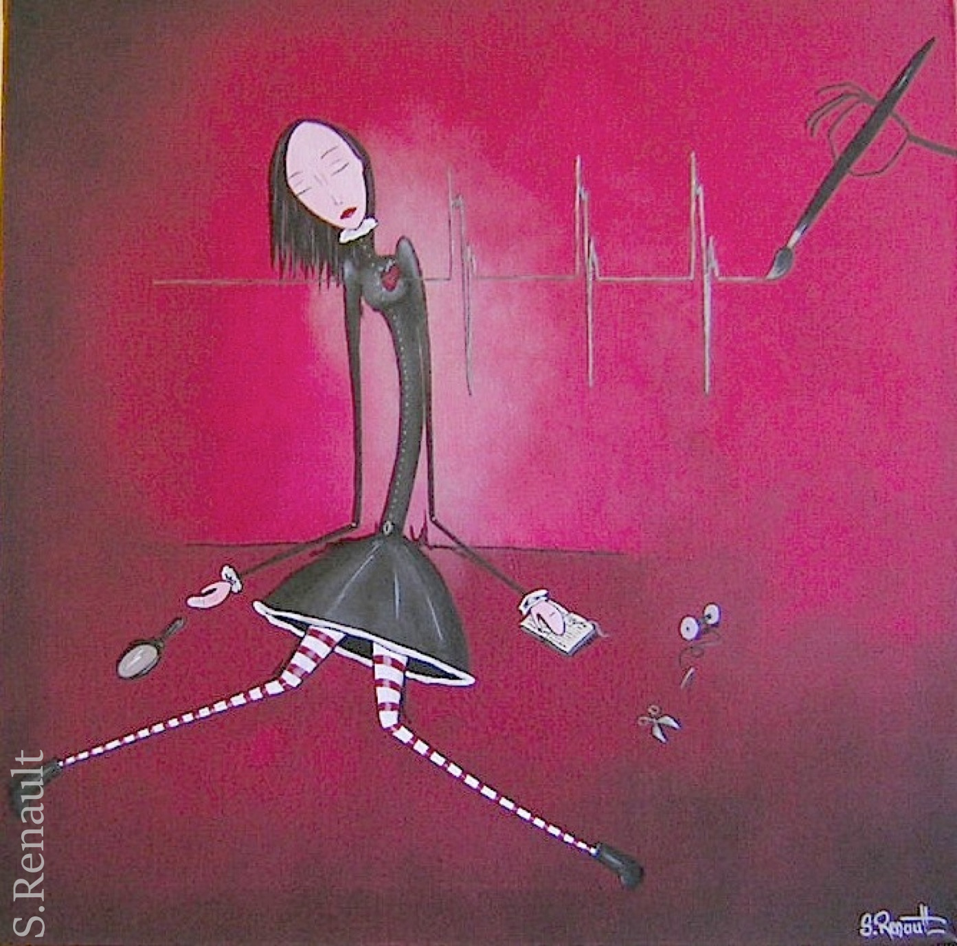 Lève-Toi (60x60 cm) 2010