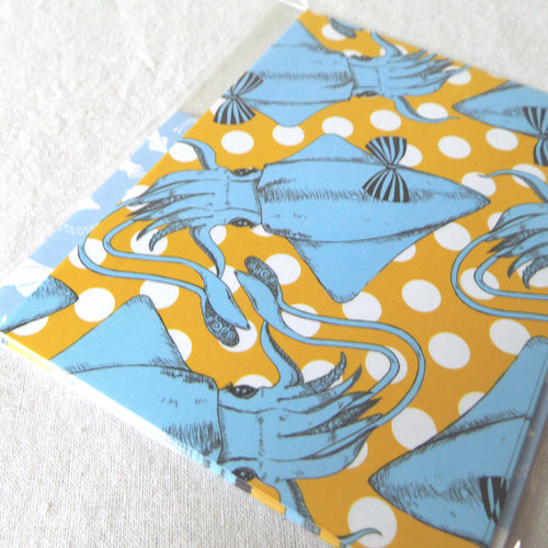 Shima.shima　Polka dot IKA ミニレターセット