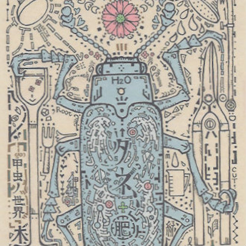 園芸家　オオキノコムシ