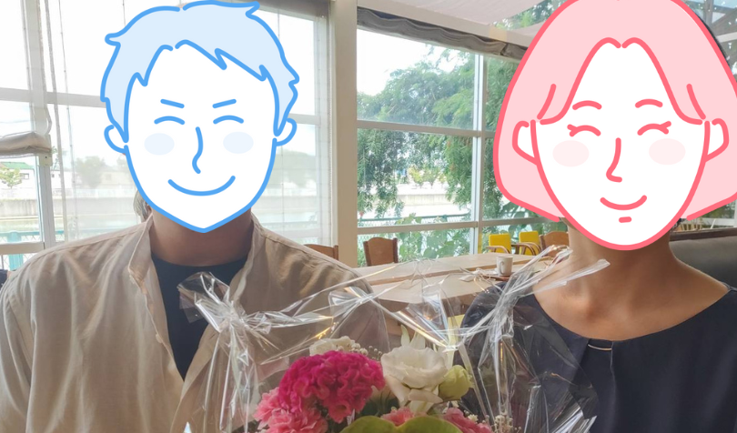 ４０歳女性会員様　交際期間１１ヵ月でご成婚です☺