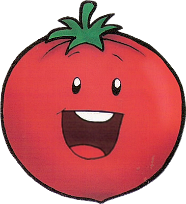 tomate - légume - alimentation - smiley émoticône émoji cartoon clipart illustration - artémotic