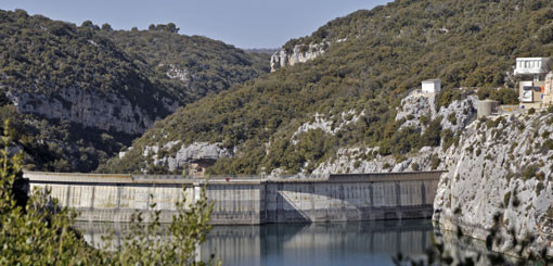 barrage de Sainte Croix