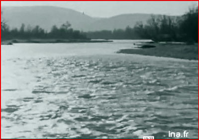 le Verdon "Vie à Ste Croix du Verdon février 1957" capture d'écran