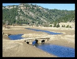 lac de Carcès à sec