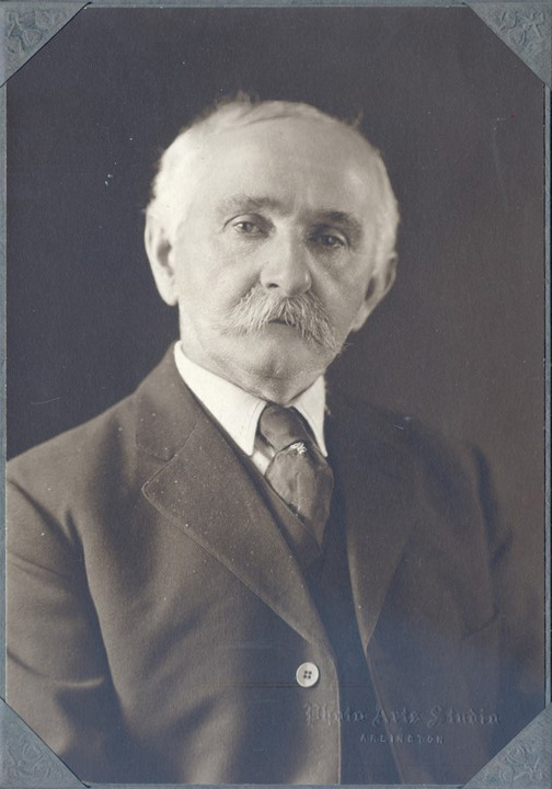 Max Eitzenberger während seines Besuchs in Partenkirchen