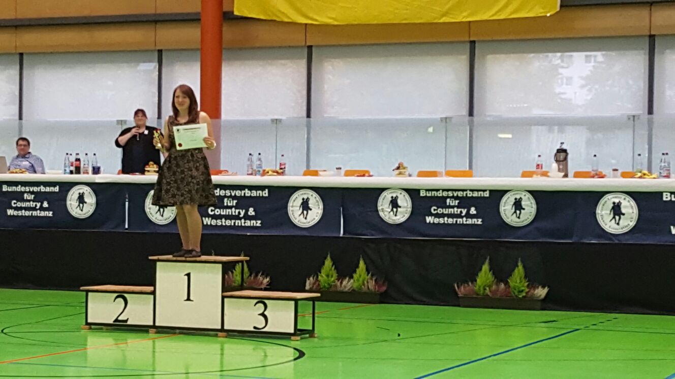 1. Platz Social Cup Open Katharina Bauer