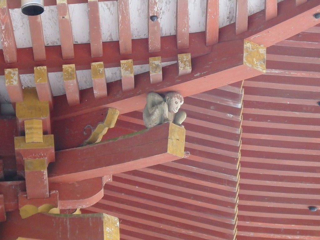 楼門にも神猿が