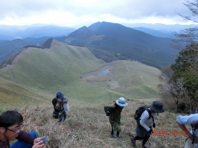 １１．急登から曾爾高原