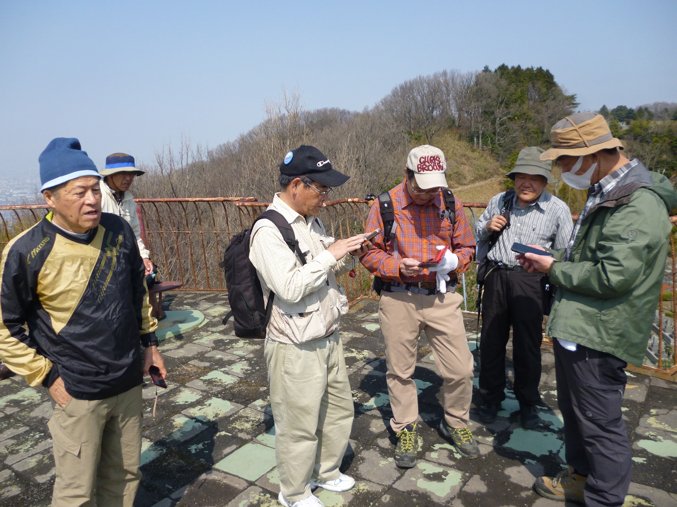 17. 展望台にて