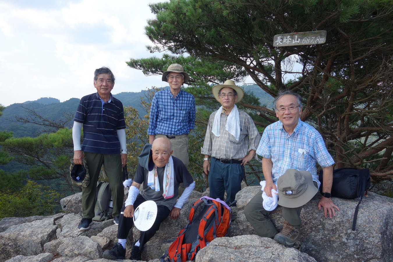 １６．長峰山にて③
