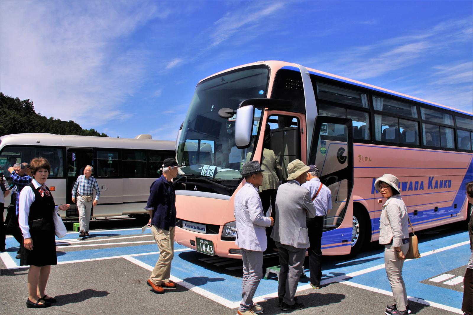 岸和田観光サロンカーで
